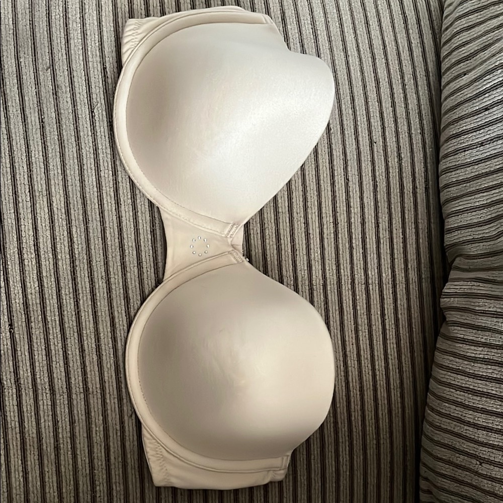 Maidenform Cream Strapless Bra Size 36 D